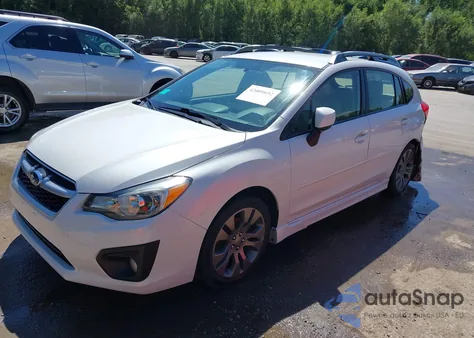2013 Subaru Impreza 2.0I Sport Premium из США, поврежденный, VIN JF1GPAL68DH808481